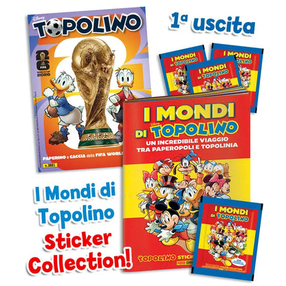 Ensemble complet 5/5 albums et paquets d'autocollants Donald Duck 90 ans Donal Duck + Mickey Mouse Comics