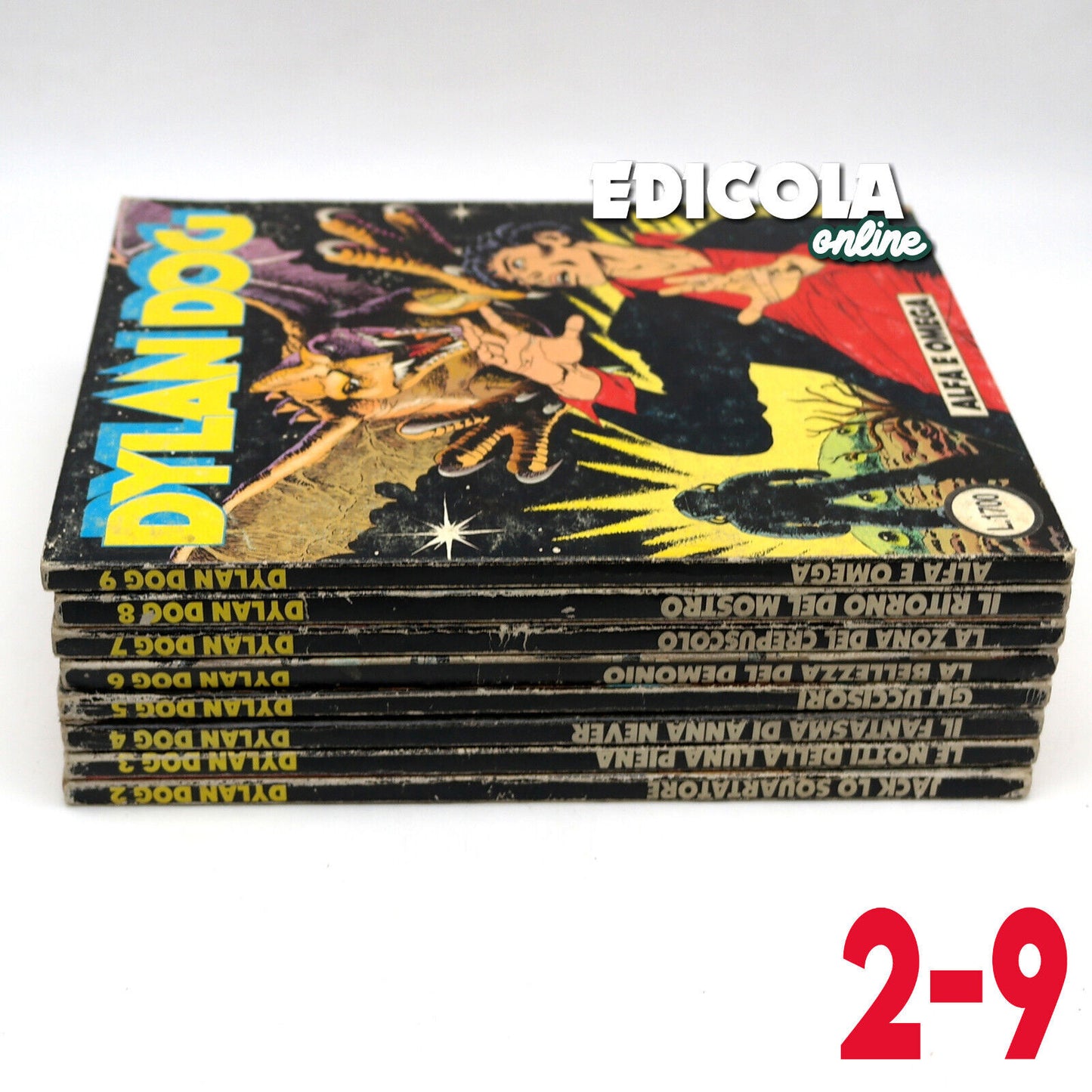 Comics 1 to 50 of DYLAN DOG Original lot first 1 edition Complete your collection