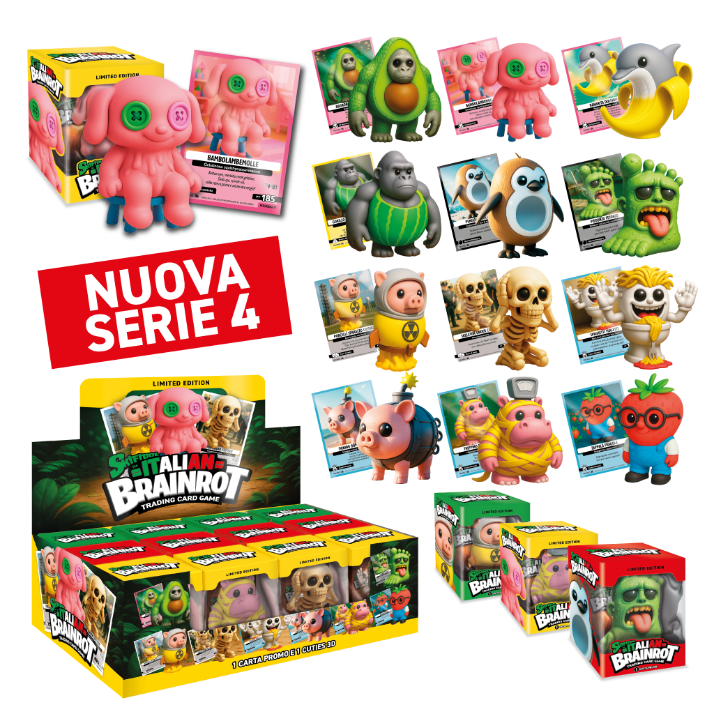 Skifidol Italian Brainrot - Serie 4 Cuties 3D 2026