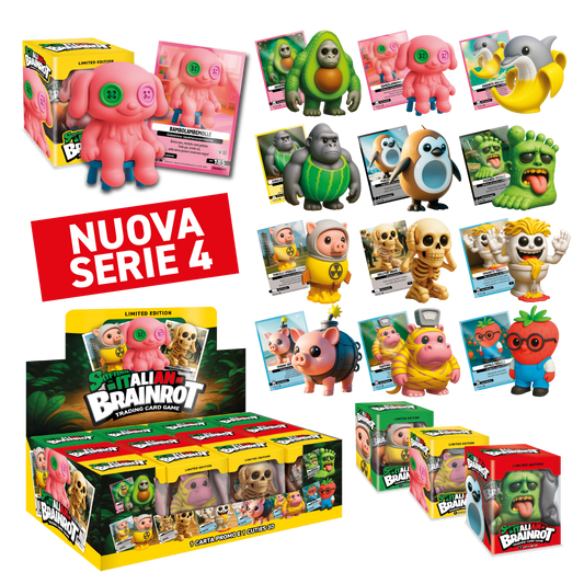 Skifidol Italian Brainrot - Serie 4 Cuties 3D 2026