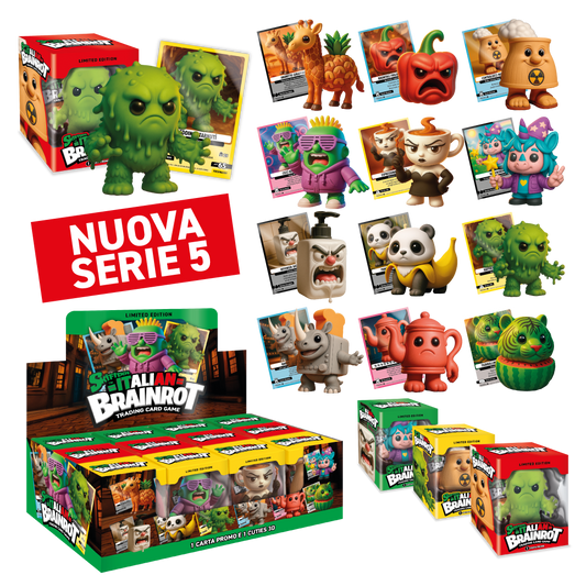 Skifidol Italian Brainrot - Serie 5 Cuties 3D 2026