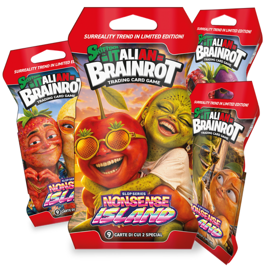 Skifidol Italian Brainrot TCG, Slop Series “Nonsense Island”. 2026