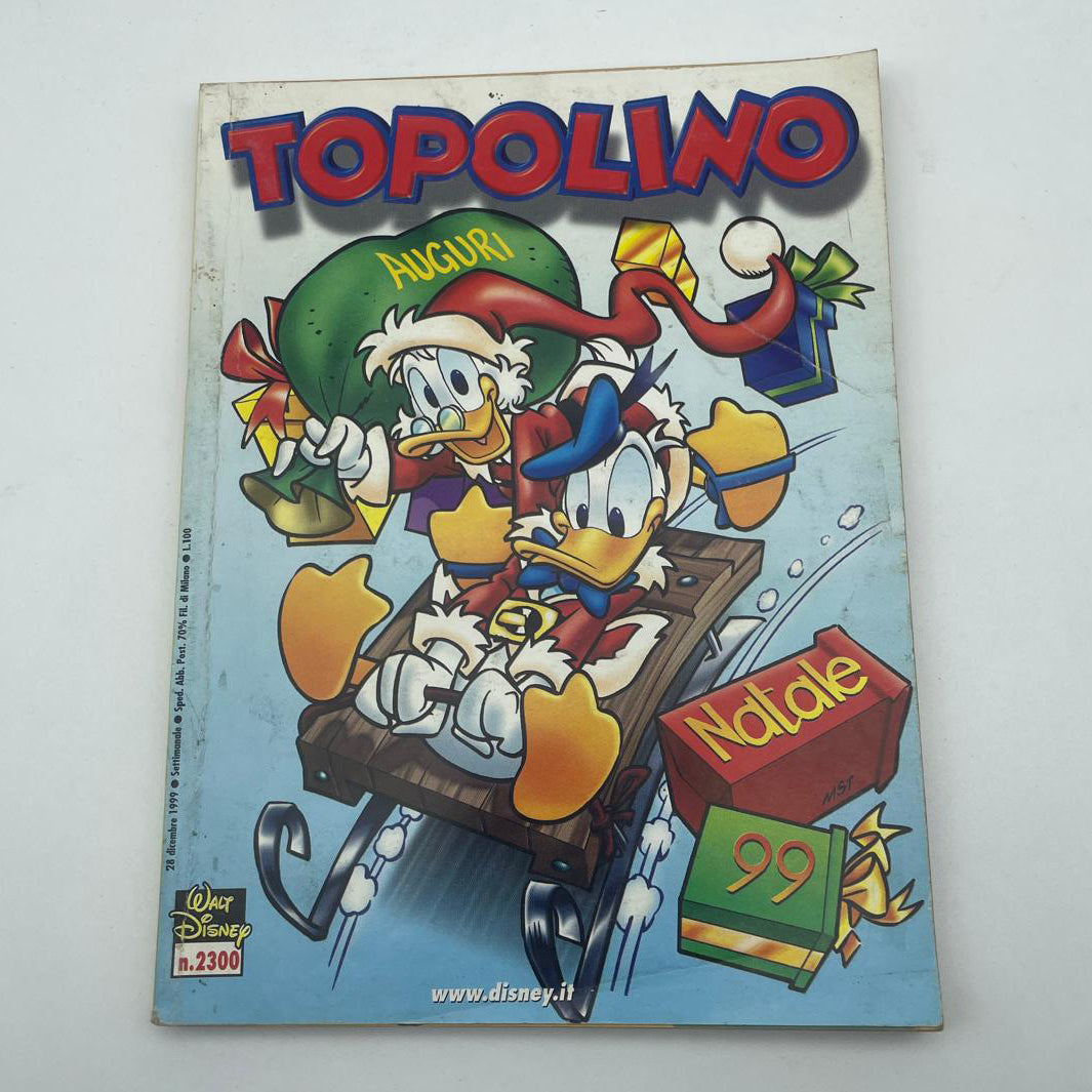 Lot de livret spécial Mickey Mouse Comics dédié à la variante NOËL