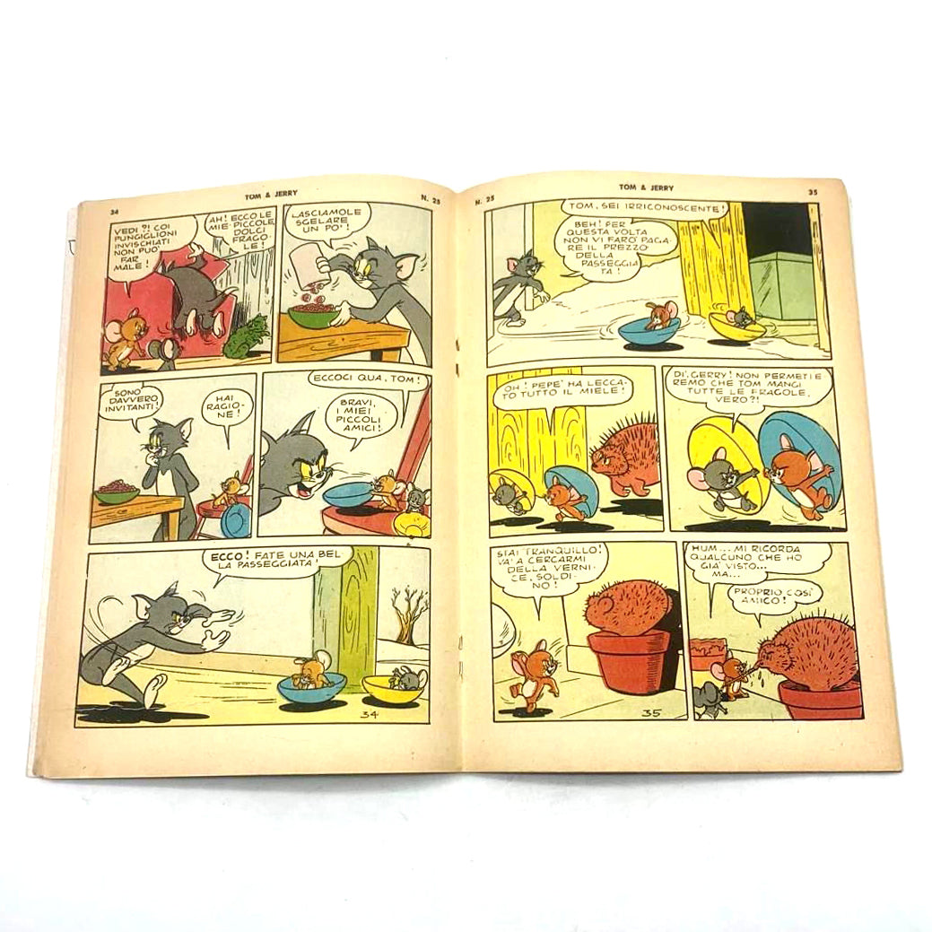 Jerry Rón Rén Fumetto TOM & JERRY n. 25 - Vintage 1962 – Edicola online