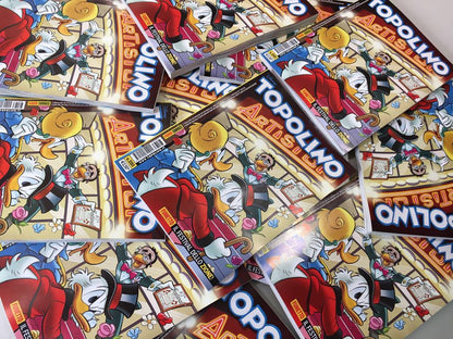 Topolino libretto n. 3193 - Copertina dedicata al Sanremo e Carlo Conte