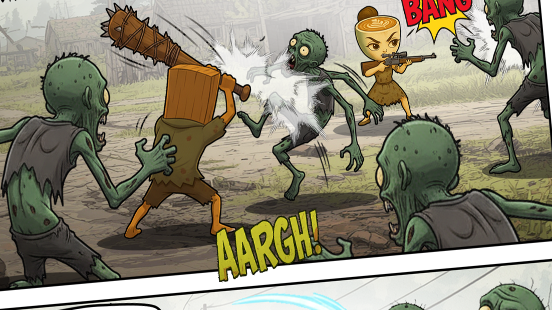 CAPPUCCINO E L'EPIDEMIA INFINITA - THE BRAINROTS COMICS BOOK : Speciale Halloween 2025: Una Storia completa in Italiano