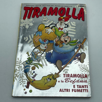 Set 4 Fumetti TIRAMOLLA n.1 2 3 e 6 - Anno 1991 (Usati)