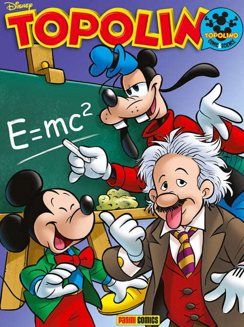 Fumetto Topolino n. 3175 (Copertina e Storia deditaca ad Albert Einstain)