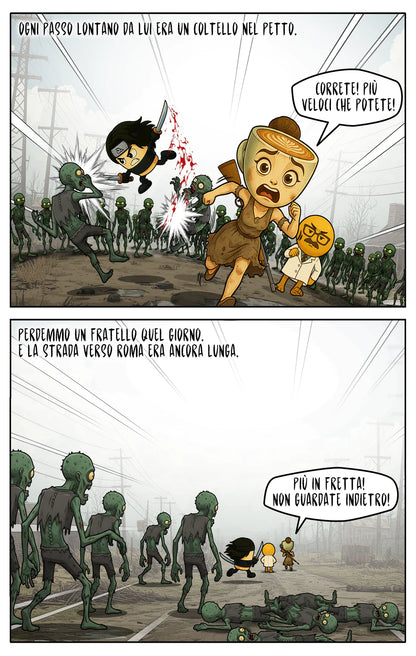 Fumetto THE BRAINROTS - n. 2 (Ottobre 2025) - Edizione speciale Halloween 90 Pagine