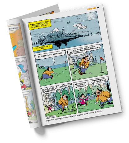 MICKEY MOUSE comic booklet n. 3570 from the Variant Comicon Napoli 2024 Collection Rare