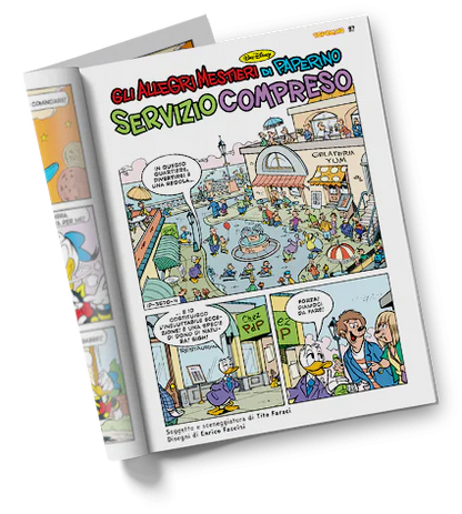 MICKEY MOUSE comic booklet n. 3570 from the Variant Comicon Napoli 2024 Collection Rare