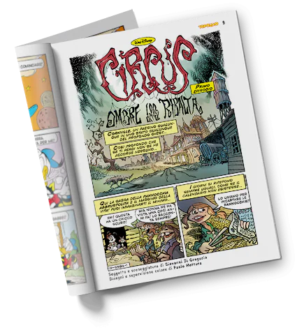 Topolino 3593 Special Edition Romics 2024 - Shadow Circus