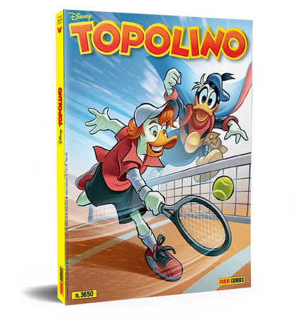 TOPOLINO comic booklet n. 3572 from the Collection Cover dedicated to Jannik Sinner