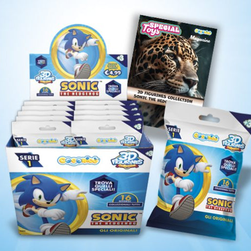 Busta Sorpresa di Personaggio 3D - Sonic The Hedgehog - Serie 1 2026