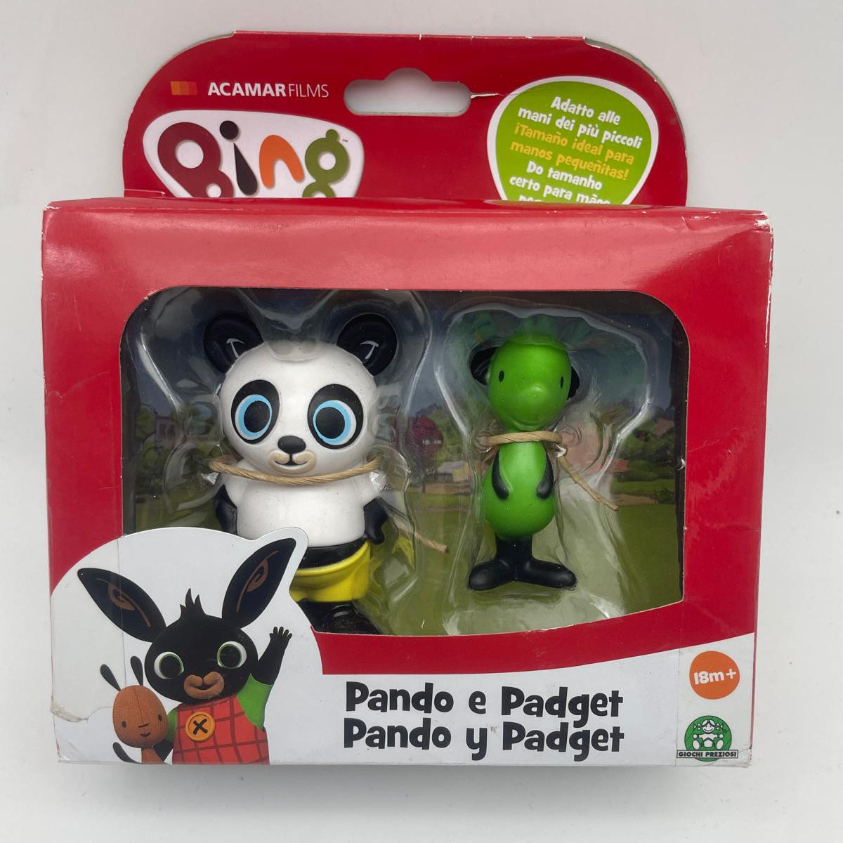 Set 2 Mini Personaggi Bing divertimento per i più piccoli 6 cm