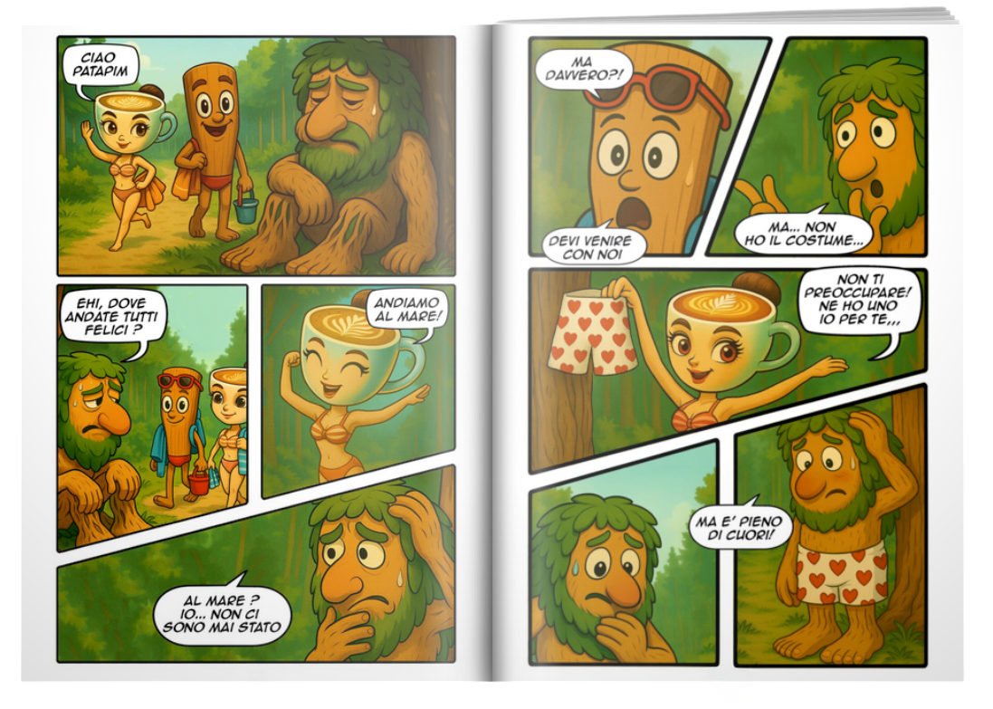 Fumetto THE BRAINROTS - n. 0 numero Zero by Italian Brainrot Comics [Card Gommosoup]