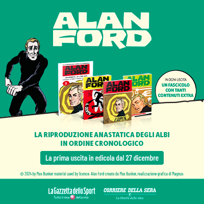 Fumetto Alan Ford Anastatica