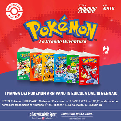 Collezione Completa Fumetti Pokemon - La Grande Avventura