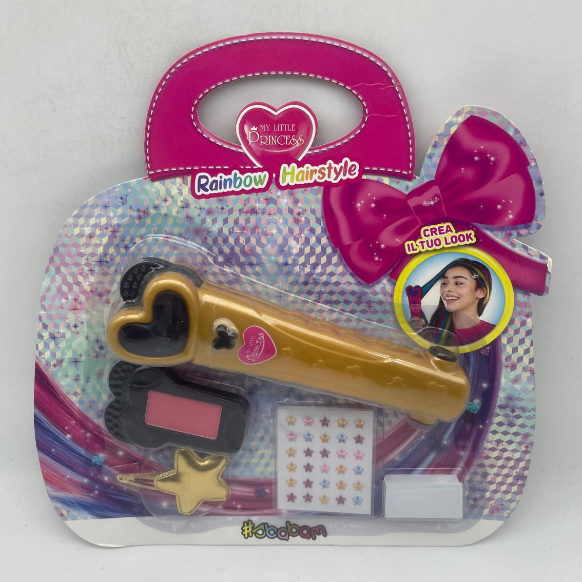 Piastra per colorare capelli My little Princess Rainbow Haristyle Sbabam