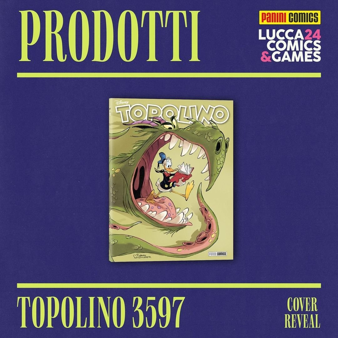 Topolino 3597 Variant Cover Lucca Comics & Games 2024