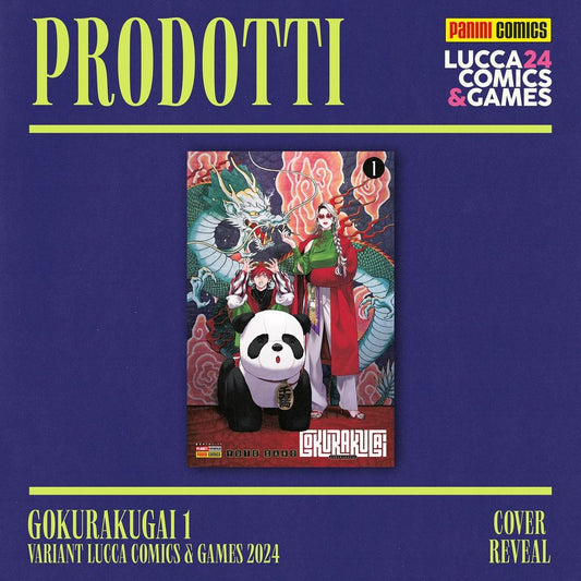 Gokurakugai 1 Variant Lucca Comics & Games 2024