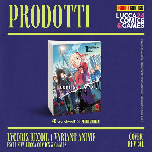 Lycoris Recoil 1 Variant Anime Lucca Comics & Games 2024