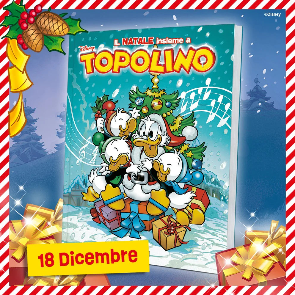 Lot de livret spécial Mickey Mouse Comics dédié à la variante NOËL
