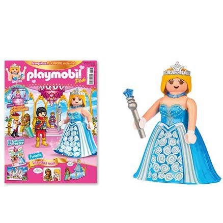 Magazine Playmobil Pink - n.6 del 2022 + Regina con Scettro e Corona