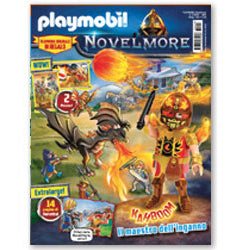 Playmobil Novelmore Magazine No. 3 of 2022 + Skeleton Warrior with Net 