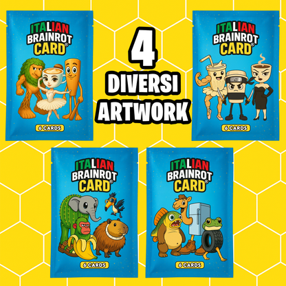 Bustine di Carte ITALIAN BRAINROT CARD