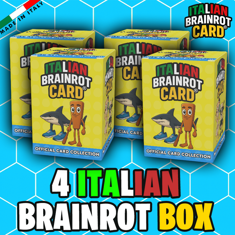 Bustine di Carte ITALIAN BRAINROT CARD
