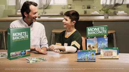 Collezione di autentiche Monete & Banconote dei cinque continenti - Hachette 2025
