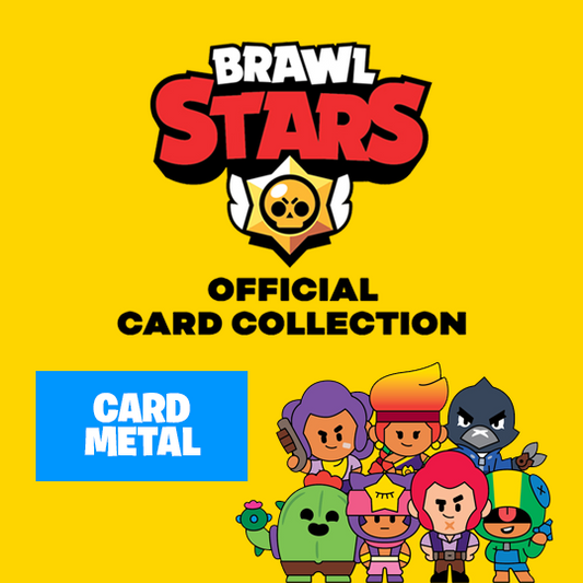 Bustina di BRAWL STARS Sigillata contiene 5 Carte Cards Official Collection - Serie 1 Gialla (2022)