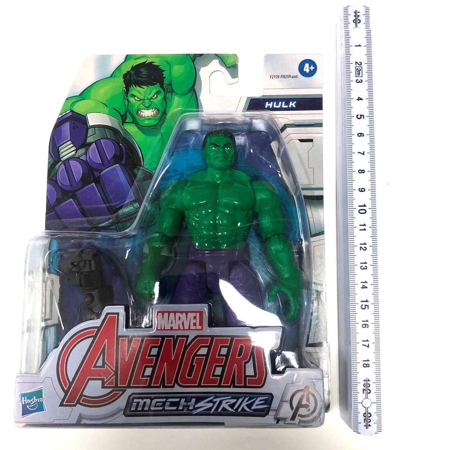 Personaggio Action Figure Blisterato 3D Marvel AVENGERS Iron man Hulk