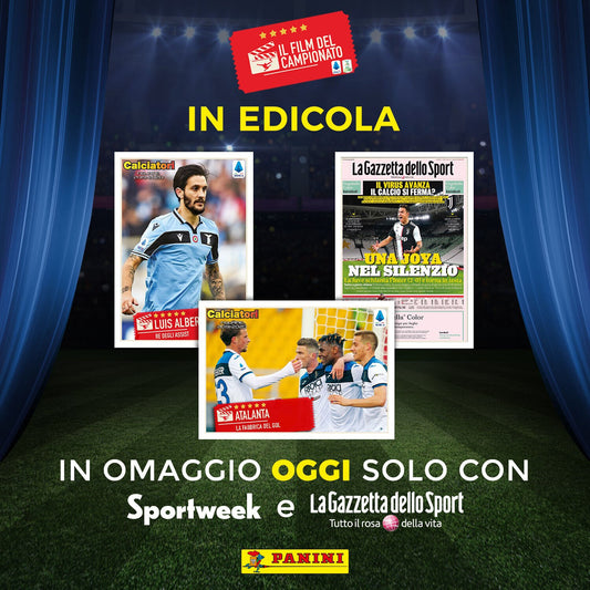 SPORTWEEK LA GAZZETTA DELLO SPORT Footballer Stickers 2019-20 Panini C15 C16 C17