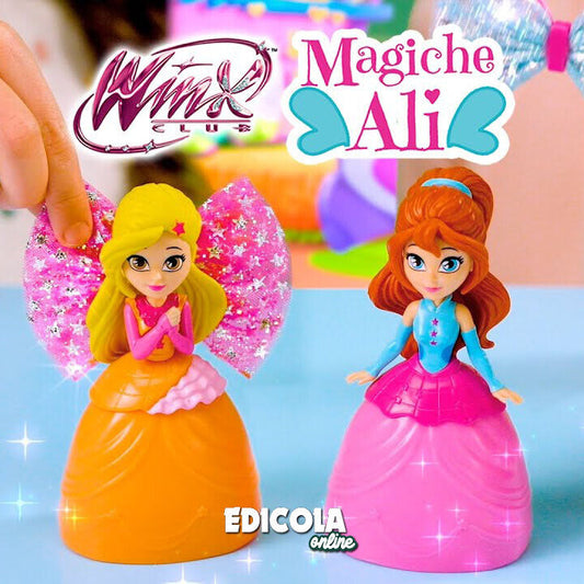 Winx Club da Collezione MAGICHE ALI Action Figure Bambola di Flora Stella Bloom