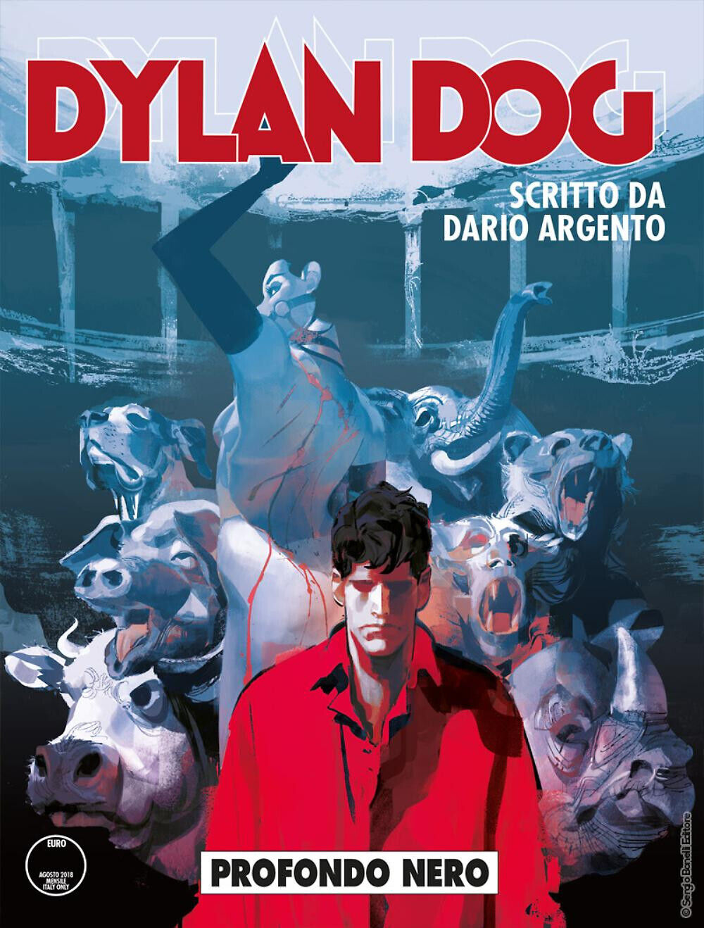 Comic DYLAN DOG 383 DEEP BLACK by DARIO ARGENTO 1 First Original Edition