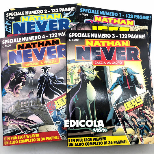 NATHAN NEVER Comics Numéro spécial avec Legs Weaver Volumes