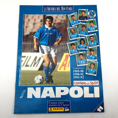 Set 7 Ristampa Album Completo solo Squadra del NAPOLI Figurine Calciatori Panini