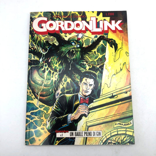 GORDON LINK BD numéro 1 Rare Lot très rare dans l'Horreur Italienne Occasion 1991