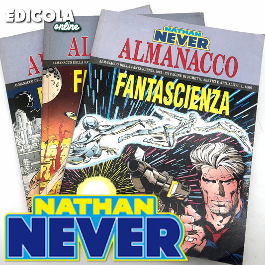 NATHAN JAMAIS ALMANAC SCIENCE FICTION comics Lot spécial Complet Occasion