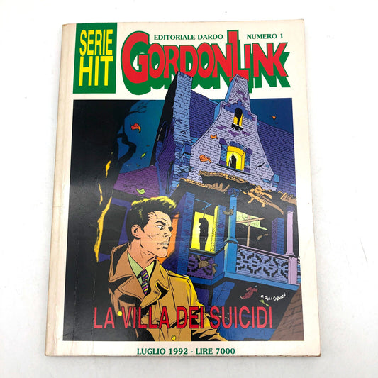 Bande dessinée GORDON LINK HIT SERIES numéro 1 Rare Lot très rare dans l'Horreur Italienne