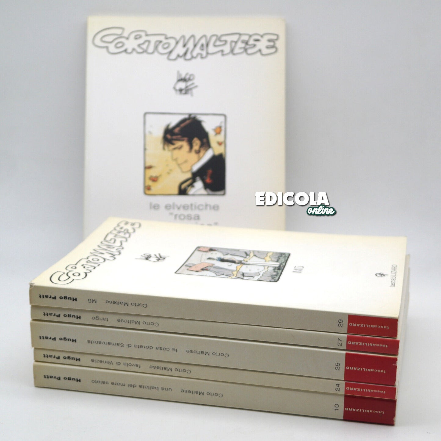 Libro Fumetti CORTO MALTESE di HUGO PRATT Tascabili Lizard Originale (Usati)