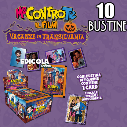 Set Album Me CONTRO Te LUI e SOFI Bustine di Figurine Vacanze in Transilvania