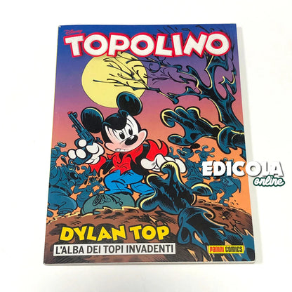 MICKEY MOUSE 3094 Variante Cover Dylan Top Dog + Aperçu et autographe Paolo Mottura