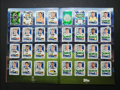 Album complet de stickers joueurs de football LIGUE DES CHAMPIONS 2016-17 Topps UEFA 2017