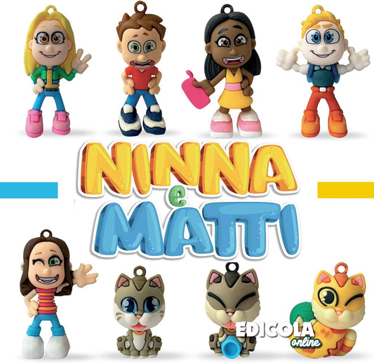 Choose your Characters Dolls NINNA and MATTI 3D Action Figure Youtube Gamer