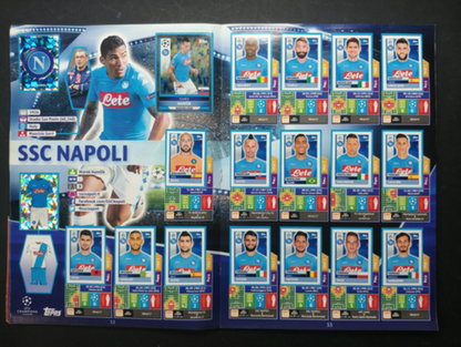 Album complet de stickers joueurs de football LIGUE DES CHAMPIONS 2016-17 Topps UEFA 2017