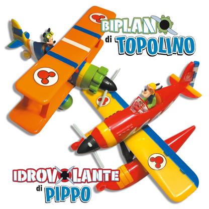 Fumetto di TOPOLINO 3563 3564 Libretto Originale con Gadget Biplano Idrovolante