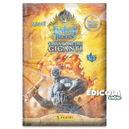 Set Fantasy Riders L'Invasione dei Giganti Trading Card Cards Game Carte Bustine